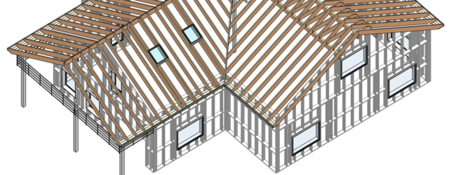 Wood Framing Roof for Revit 2019