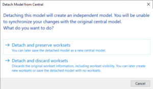 Using worksets in a workshared Revit project - Screenshot 1