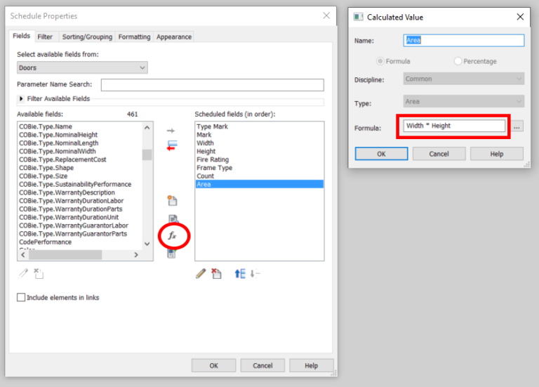 How To Use Formulas In Parameters Revit Tips 17 ArchSupply